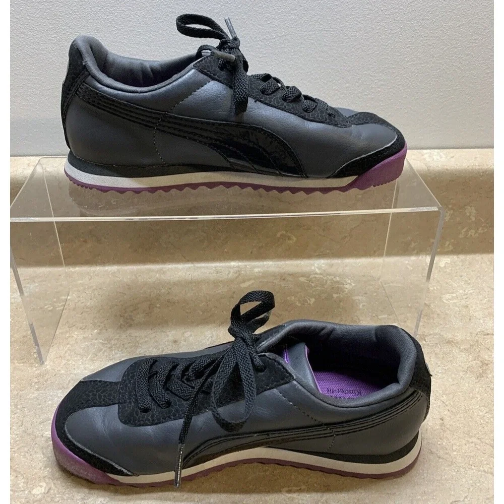 PUMA SPORT LIFESTYLE FTWDM/FVNDM 35429904‎ PURPLE/BLACK SIZE 1Y